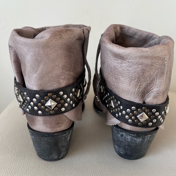 Old Gringo Studded Buckles Western Torero Leather Boots Women’s Size 8 - Picture 8 of 11
